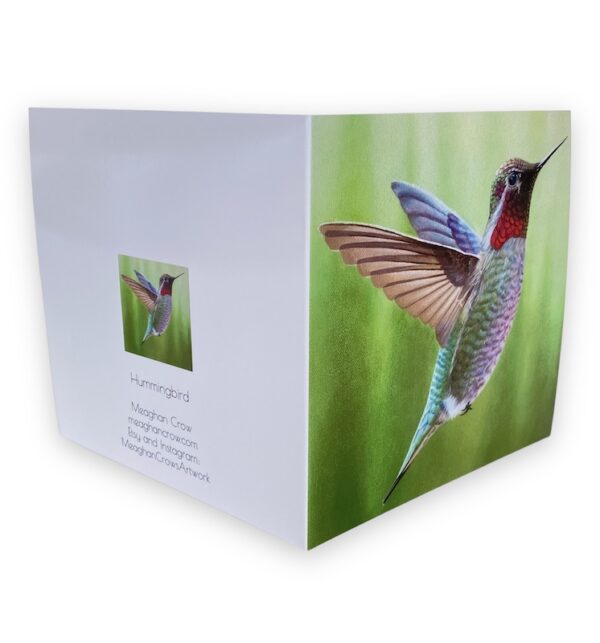 Hummingbird Art Card - Image 5