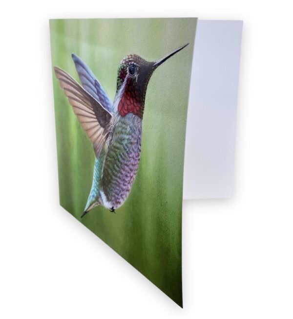 Hummingbird Art Card - Image 4