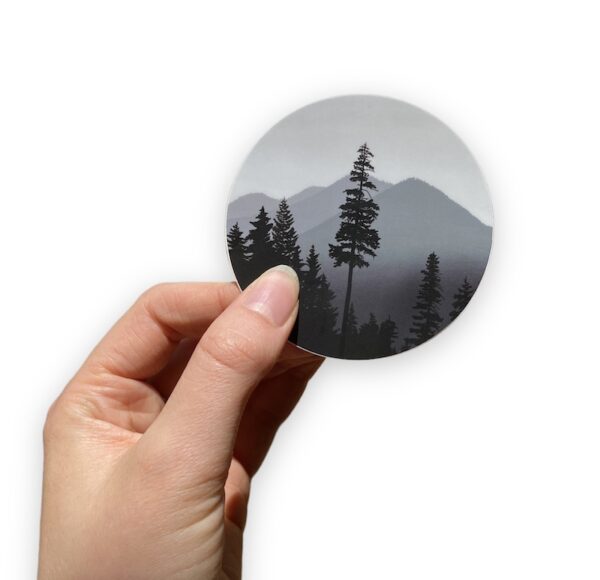 Tall Tree Forest Sticker - Image 2