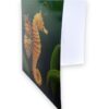 Seahorse Butterfly Surreal Art Card - Image 2