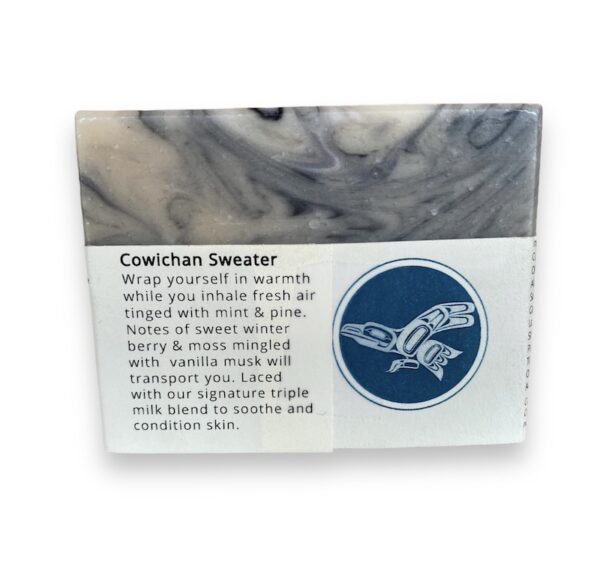 Cowichan Sweater Indigenous Bar Soap by Raven Song - Image 3