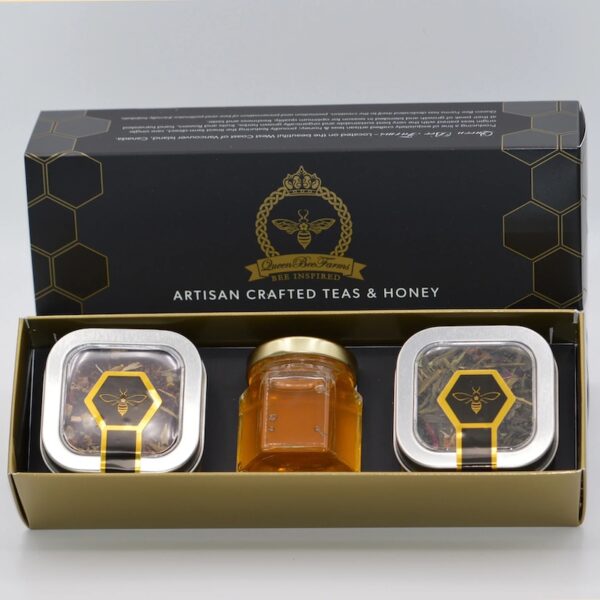 Tea and honey gift set