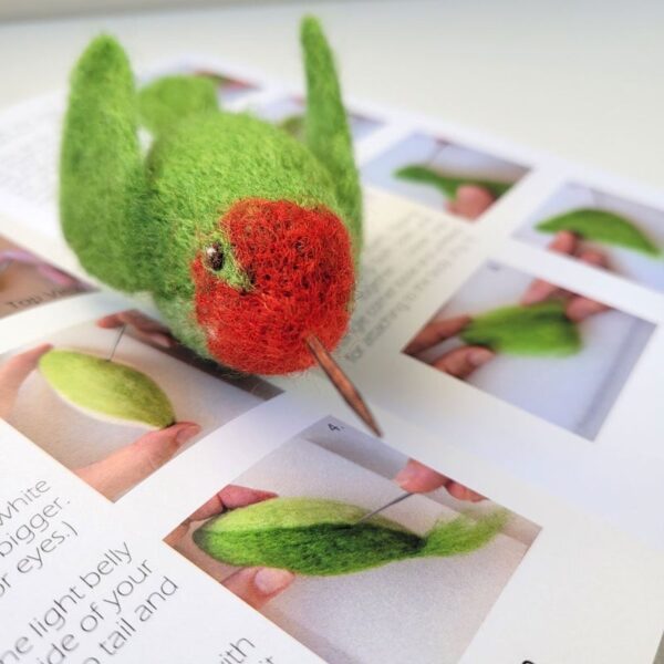 Hummingbird Needle Felting Kit by Nan.C Designs - Image 3