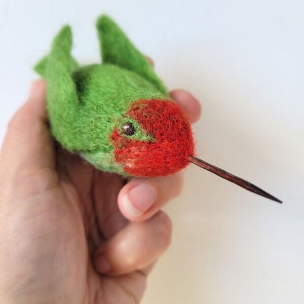 Hummingbird Needle Felting Kit by Nan.C Designs - Image 4