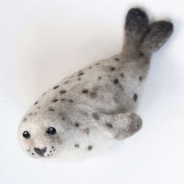 Harbour Seal Needle Felting Kit by Nan.C Designs - Image 4