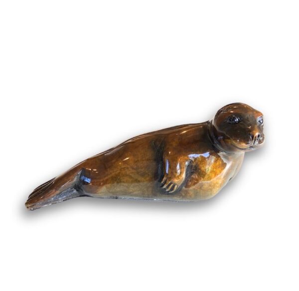 Wee Seal Bronze Sculpture by Nathan Scott