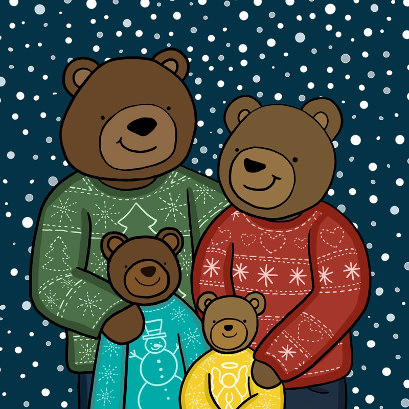 bear family card