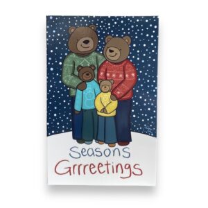 Bear Family Seasons Greetings