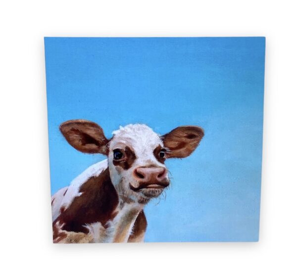 Little cow card