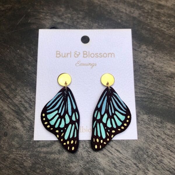 Monarch Butterfly Earrings by Burl & Blossom