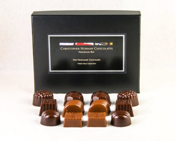 12 Piece Signature Chocolate Box by Christopher Norman Chocolates