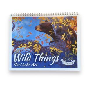Keri Lehr Wild Things 2024 Calendar