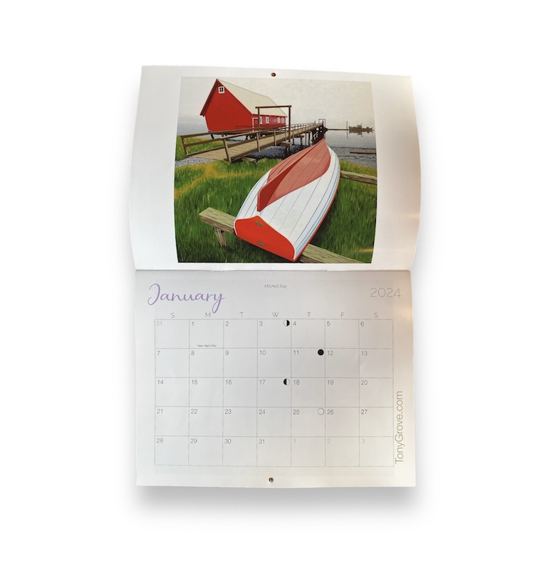 Tony Grove 2024 Calendar Studio 106 Gallery And Gift Shop   TGJanuary2024 