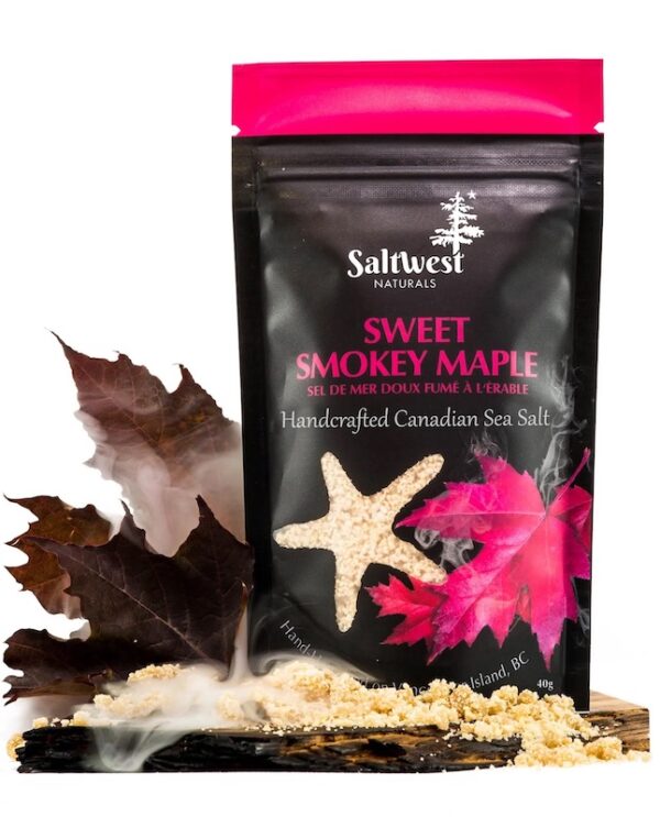 Saltwest Naturals Sweet Smokey Maple Sea Salt 40g