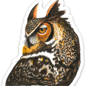 Photo of Owl sticker by Marlene Madsen