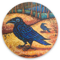 Photo of Raven by Dietrich Madsen sticker